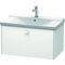 Duravit Waschtischunterbau BRIOSO Griff Frontfarbe 450x820x479mm weiß matt