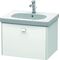 Duravit Waschtischunterbau BRIOSO Griff Frontfarbe 452x620x469mm weiß matt