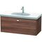 Duravit Waschtischunterbau BRIOSO Gri chrom 452x1020x469mm nussbaum natur