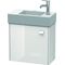 Duravit Waschtischunterbau BRIOSO 442x484x239mm G. Frontfarbe TA li we hgl