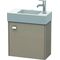 Duravit Waschtischunterbau BRIOSO 442x484x239mm Gri chr Ans rechts leinen