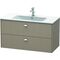Duravit Waschtischunterbau BRIOSO Griffe chrom 553x1020x479mm leinen