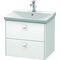 Duravit Waschtischunterbau BRIOSO Griffe Frontfarbe 561x620x479mm we matt