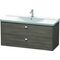 Duravit Waschtischunterbau BRIOSO Griffe chrom 561x1220x479mm pine terra