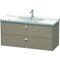 Duravit Waschtischunterbau BRIOSO Griffe chrom 561x1220x479mm leinen