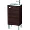 Duravit Waschtischunterbau BRIOSO 683x420x289mm Gri chr Ans re Kast. dkl