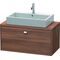 Duravit Konsolenunterschrank BRIOSO Griff chrom 442x920x480mm nussbaum natur