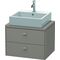 Duravit Konsolenunterschrank BRIOSO Griffe Frontfarbe 442x620x480mm bas matt