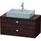 Duravit Konsolenunterschrank BRIOSO Griffe chr 442x920x480mm kastanie dunkel