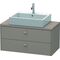 Duravit Konsolenunterschrank BRIOSO Griffe Frontfarbe 442x920x480mm bas matt