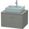 Duravit Konsolenunterschrank BRIOSO Gri Frontfarbe 442x720x550mm basalt matt