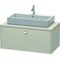 Duravit Konsolenunterschrank BRIOSO Griff chrom 442x1020x550mm taupe matt