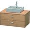 Duravit Konsolenunterschrank BRIOSO Griffe chr 442x920x550mm europ. eiche