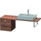Duravit Konsolenunterschrank BRIOSO Griff chrom 442x420x480mm nussbaum natur
