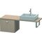 Duravit Konsolenunterschrank BRIOSO Griff chrom 442x520x480mm leinen