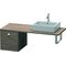 Duravit Konsolenunterschrank BRIOSO Griff chrom 442x420x550mm pine terra