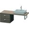 Duravit Konsolenunterschrank BRIOSO Griffe chrom 442x520x550mm pine terra