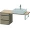 Duravit Konsolenunterschrank DURASTYLE 512x400x478mm leinen