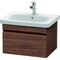Duravit Waschtischunterbau DURASTYLE 448x580x398mm nussbaum dunkel