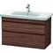 Duravit Waschtischunterbau DURASTYLE 448x930x610mm nussbaum dunkel