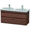 Duravit Waschtischunterbau DURASTYLE 448x1230x610mm nussbaum dunkel