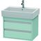 Duravit Waschtischunterbau KETHO 440x650mm lichtblau matt