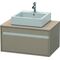 Duravit Waschtischunterbau KETHO 550x800x426mm leinen