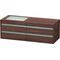 Duravit Waschtischunterbau KETHO 500x1400x496mm WT links nussbaum dunkel