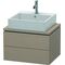 Duravit Konsolenunterschrank L-CUBE 400x620x477mm leinen