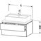 Duravit Konsolenunterschrank L-CUBE 400x620x547mm betongrau matt
