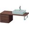 Duravit Konsolenunterschrank L-CUBE 400x420x547mm nussbaum dunkel