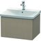 Duravit Waschtischunterbau L-CUBE 620x481x405mm leinen