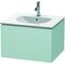 Duravit Waschtischunterbau L-CUBE 514x620x400mm lichtblau matt