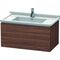 Duravit Waschtischunterbau L-CUBE 469x820x408mm nussbaum dunkel