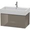 Duravit Waschtischunterbau L-CUBE 394x784x459mm betongrau matt