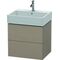 Duravit Waschtischunterbau L-CUBE 544x584x459mm leinen