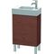 Duravit Waschtischunterbau L-CUBE 582x480x240mm Ans re amerik nussbaum