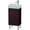 Duravit Waschtischunterbau L-CUBE 582x364x241mm Ans links kastanie dunkel