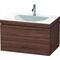 Duravit Möbelwaschtisch DARLING NEW 800x540mm o ÜL 1 HL nussbaum dunkel