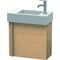 Duravit Waschtischunterbau VERO AIR 436x484x211mm Ans rechts eiche gebürstet