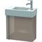 Duravit Waschtischunterbau VERO AIR 436x484x211mm Ans re cappuc. hochglanz