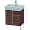 Duravit Waschtischunterbau VERO AIR 581x584x431mm nussbaum dunkel