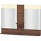 Duravit Spiegel VERO 142x1100x800mm Be nussbaum dunkel