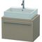 Duravit Konsolenunterschrank X-LARGE 440x700x478mm leinen