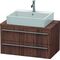 Duravit Konsolenunterschrank X-LARGE 440x800x478mm nussbaum dunkel