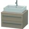 Duravit Konsolenunterschrank X-LARGE 440x700x548mm leinen