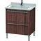 Duravit Waschtischunterbau X-LARGE 650x470x668mm nussbaum dunkel