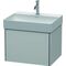 Duravit Waschtischunterbau XSQUARE 397x584x460mm nordic weiß seidenmatt