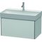 Duravit Waschtischunterbau XSQUARE 397x784x460mm weiß seidenmatt