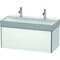 Duravit Waschtischunterbau XSQUARE 397x984x460mm weiß matt